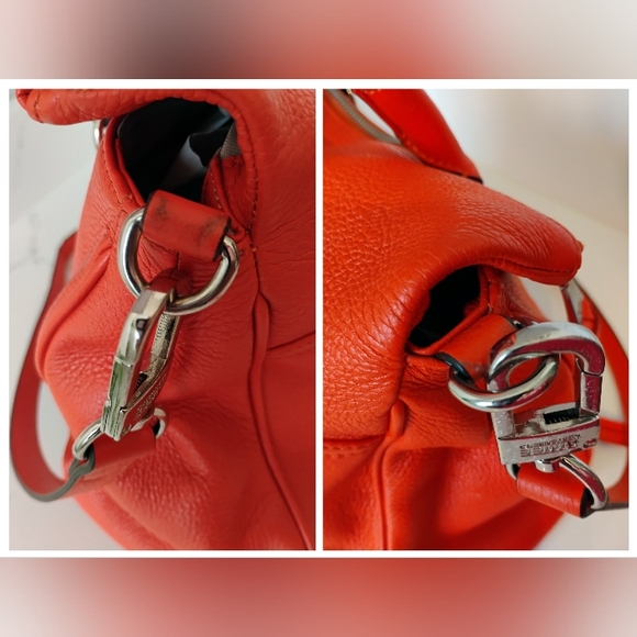 Aimee Kestenberg Leather Satchel - Orange - Picture 16 of 16